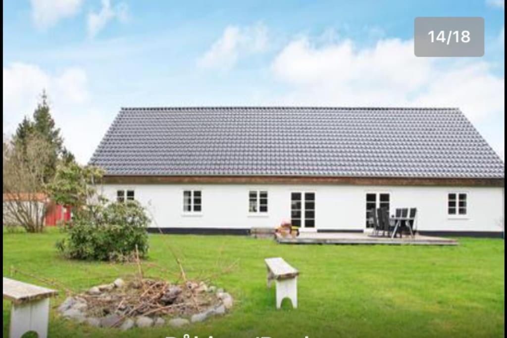 Dejligt Stort Hus Med Spa Aalbaek Bagian luar foto